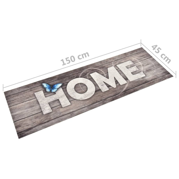 vidaXL Kitchen Floor Mat Washable Home 45x150 cm