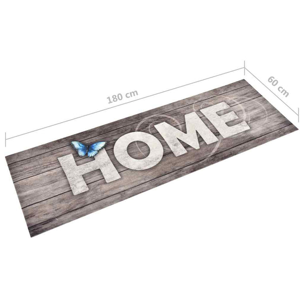 vidaXL Kitchen Floor Mat Washable Home 60x180 cm