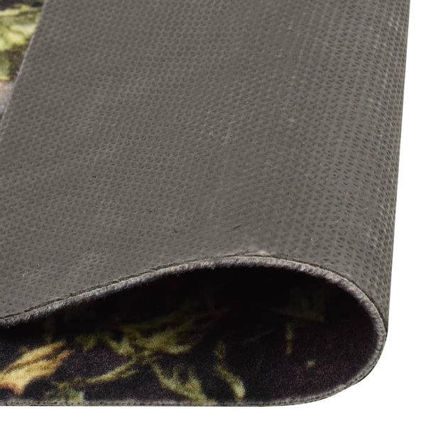 vidaXL Kitchen Runner Washable Spoons 60x300 cm