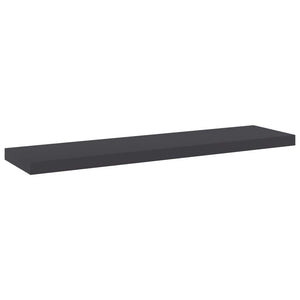 vidaXL Bookshelf Boards 4 pcs Grey 40x10x1.5 cm Engineered Wood