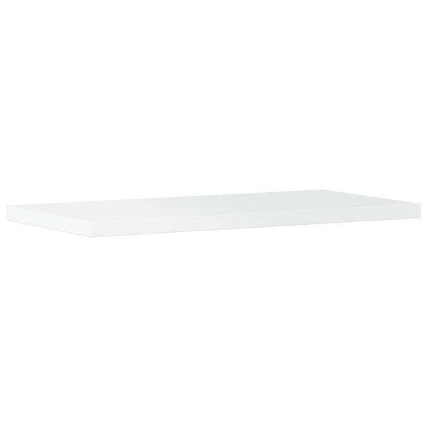 vidaXL Bookshelf Boards 4 pcs. High Gloss White 40x20x1.5 cm