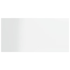 vidaXL Bookshelf Boards 4 pcs. High Gloss White 40x20x1.5 cm