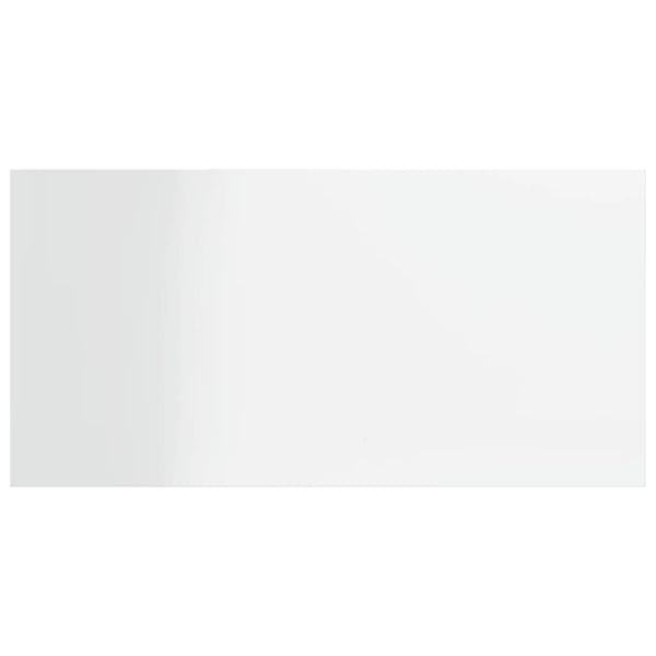 vidaXL Bookshelf Boards 4 pcs. High Gloss White 40x20x1.5 cm