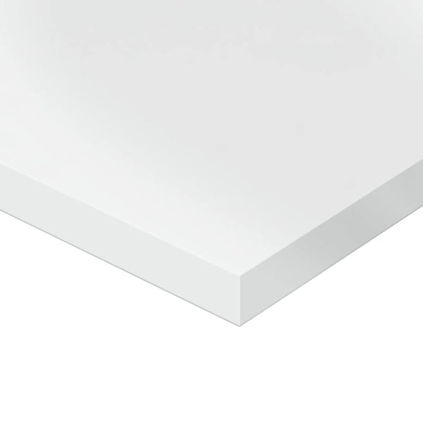 vidaXL Bookshelf Boards 4 pcs. High Gloss White 40x20x1.5 cm