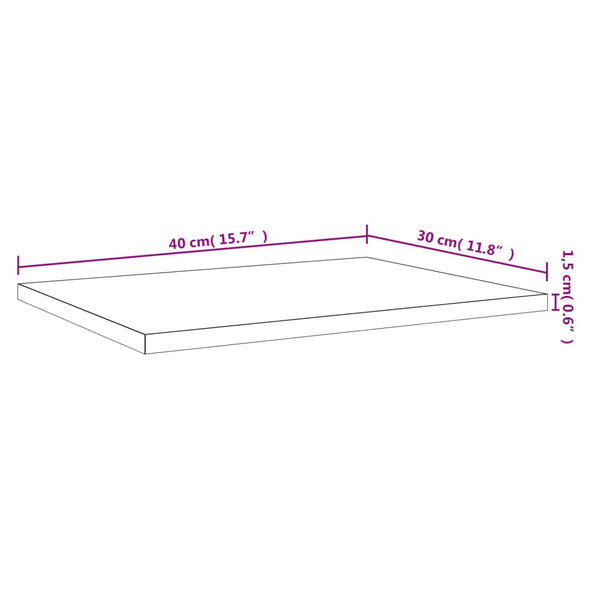 vidaXL Bookshelf Boards 4 pcs High Gloss Black 40x30x1.5 cm