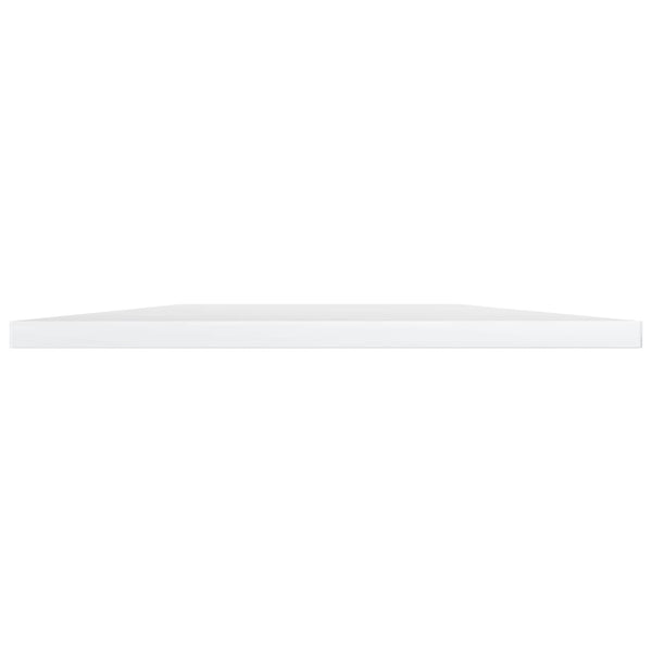 vidaXL Bookshelf Boards 4 pcs. High Gloss White 40x40x1.5 cm