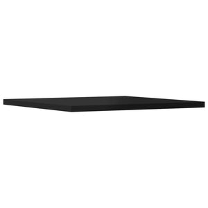 vidaXL Bookshelf Boards 8 pcs High Gloss Black 40x40x1.5 cm