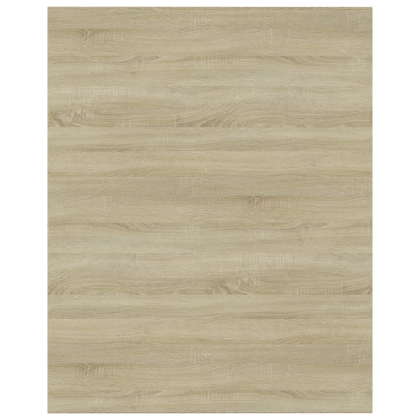 vidaXL Bookshelf Boards 4 pcs Sonoma Oak 40x50x1.5 cm