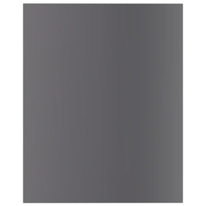 vidaXL Bookshelf Boards 8 pcs. High Gloss Grey 40x50x1.5 cm