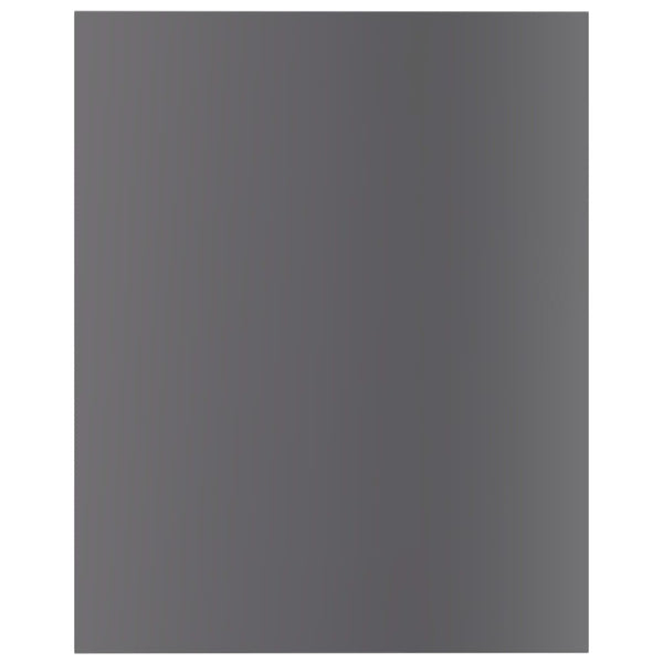 vidaXL Bookshelf Boards 8 pcs. High Gloss Grey 40x50x1.5 cm