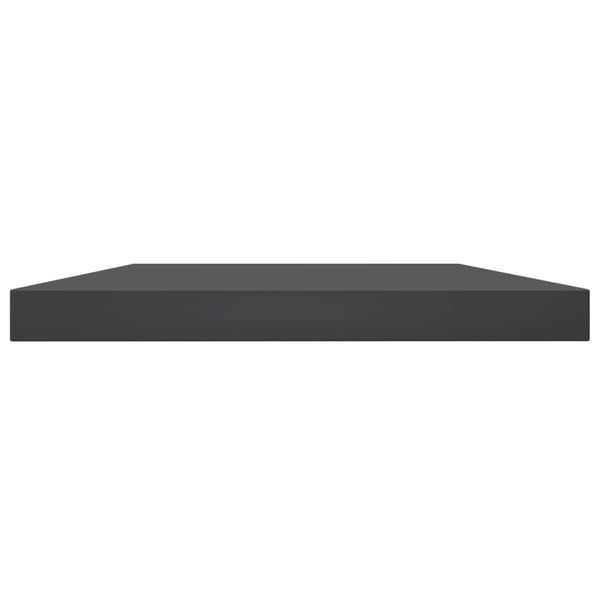 vidaXL Bookshelf Boards 4 pcs Grey 60x10x1.5 cm Engineered Wood