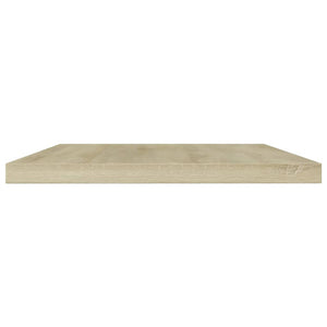 vidaXL Bookshelf Boards 4 pcs Sonoma Oak 60x10x1.5 cm