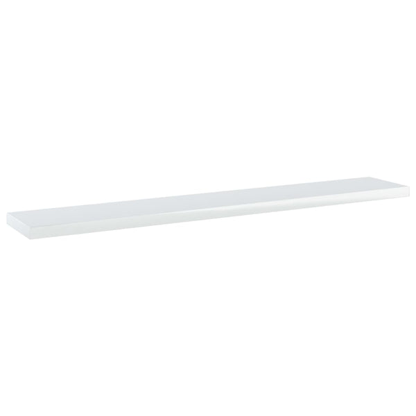 vidaXL Bookshelf Boards 4 pcs. High Gloss White 60x10x1.5 cm