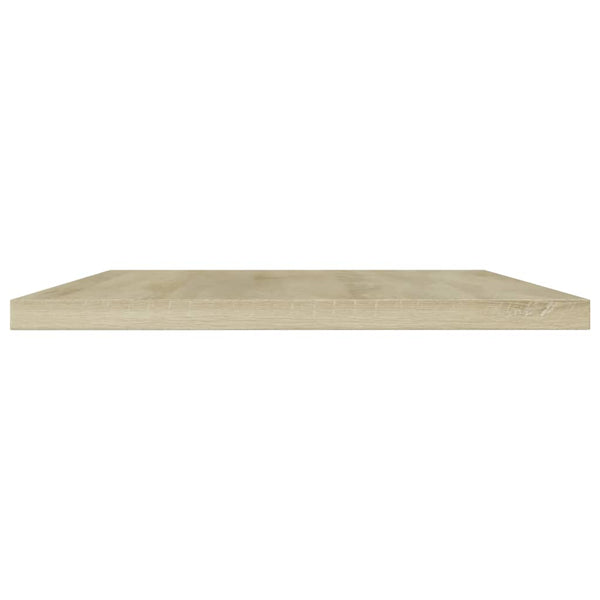 vidaXL Bookshelf Boards 4 pcs Sonoma Oak 60x20x1.5 cm