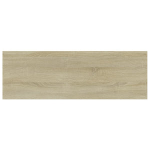 vidaXL Bookshelf Boards 4 pcs Sonoma Oak 60x20x1.5 cm