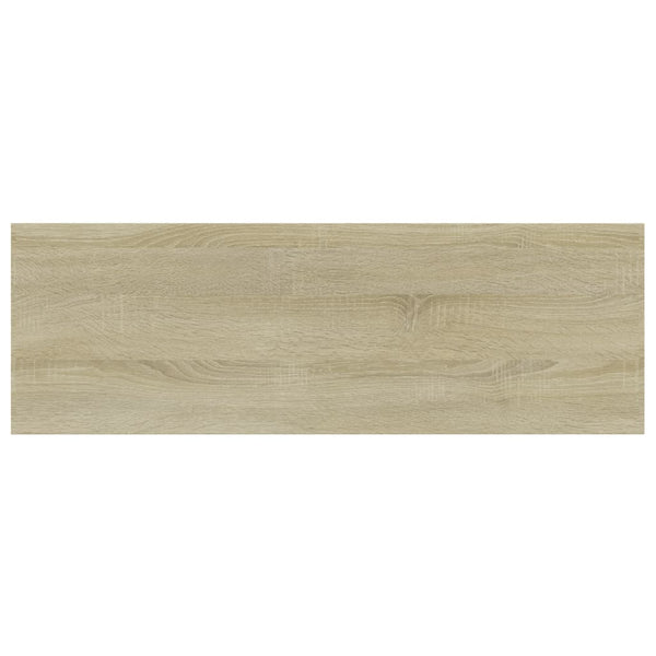 vidaXL Bookshelf Boards 4 pcs Sonoma Oak 60x20x1.5 cm
