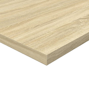 vidaXL Bookshelf Boards 4 pcs Sonoma Oak 60x30x1.5 cm