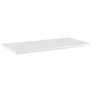 vidaXL Bookshelf Boards 4 pcs High Gloss White 60x30x1.5 cm