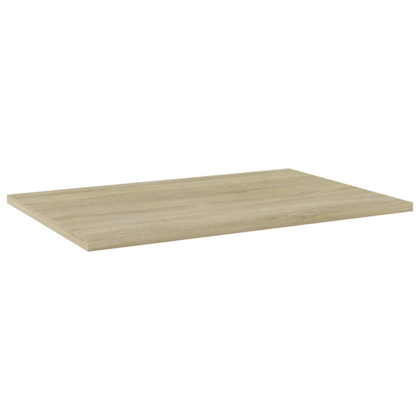 vidaXL Bookshelf Boards 4 pcs Sonoma Oak 60x40x1.5 cm