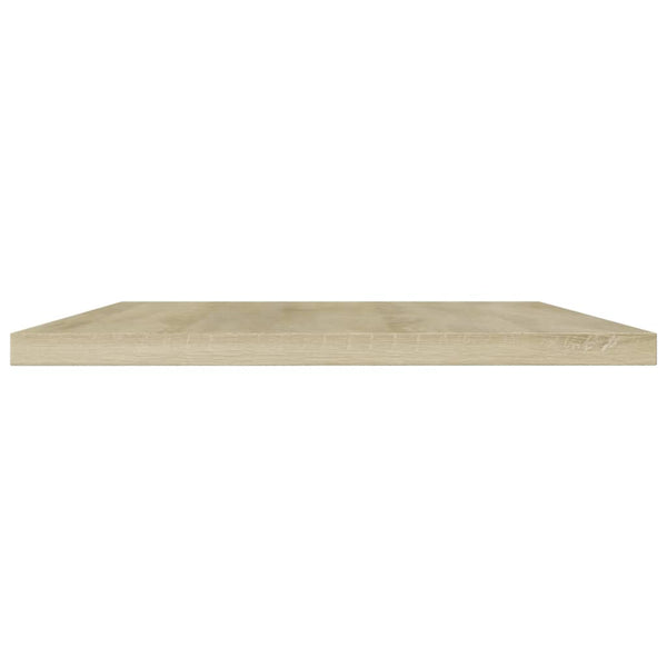 vidaXL Bookshelf Boards 4 pcs Sonoma Oak 60x40x1.5 cm
