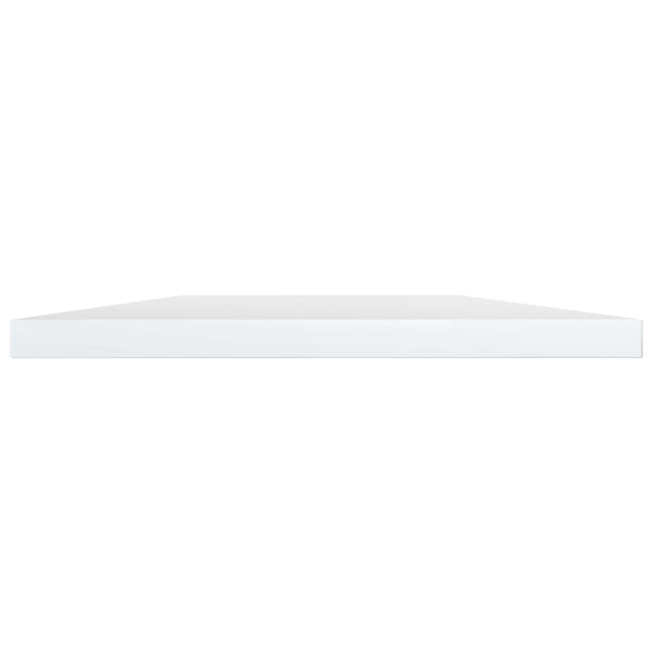 vidaXL Bookshelf shelves 4 pcs. High gloss white 60x40x1.5 cm