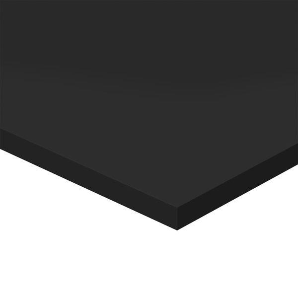 vidaXL Bookshelf Boards 4 pcs High Gloss Black 60x40x1.5 cm