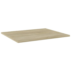 vidaXL Bookshelf Boards 4 pcs Sonoma Oak 60x50x1.5 cm