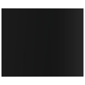 vidaXL Bookshelf Boards 8 pcs. High Gloss Black 60x50x1.5 cm
