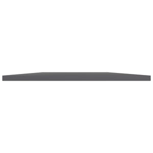 vidaXL Bookshelf Boards 8 pcs. High Gloss Grey 60x50x1.5 cm