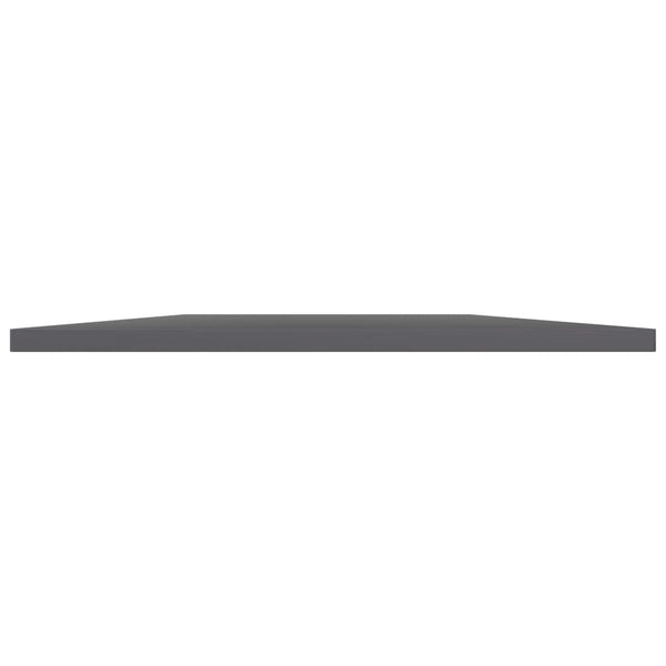 vidaXL Bookshelf Boards 8 pcs. High Gloss Grey 60x50x1.5 cm