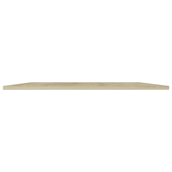 vidaXL Bookshelf Boards 4 pcs Sonoma Oak 80x20x1.5 cm