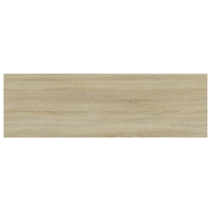 vidaXL Bookshelf Boards 4 pcs Sonoma Oak 80x20x1.5 cm