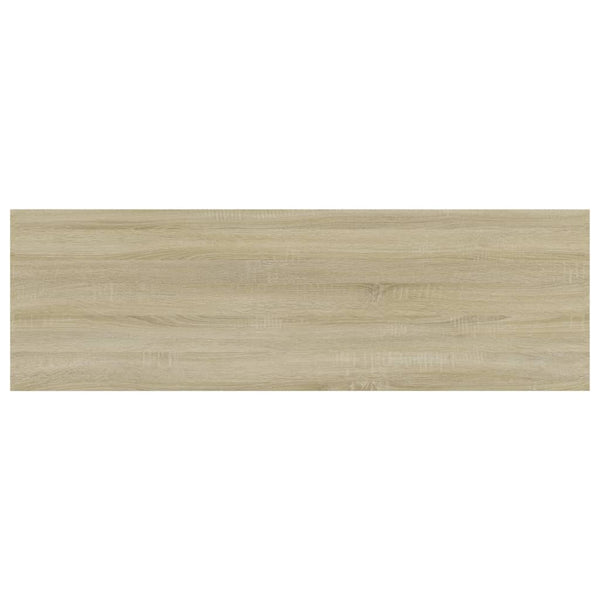 vidaXL Bookshelf Boards 4 pcs Sonoma Oak 80x20x1.5 cm