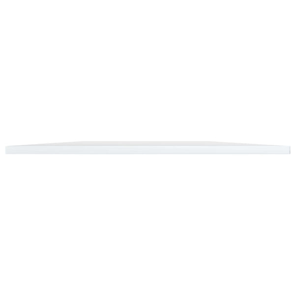 vidaXL Bookshelf Boards 4 pcs High Gloss White 80x20x1.5 cm