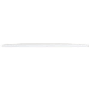 vidaXL Bookshelf Boards 4 pcs High Gloss White 80x30x1.5 cm
