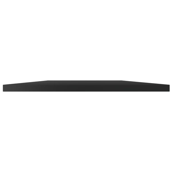 vidaXL Bookshelf Boards 4 pcs. High Gloss Black 80x30x1.5 cm