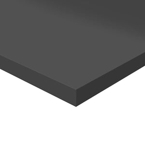 vidaXL Bookshelf shelves 4 pcs. High gloss grey 80x30x1.5 cm