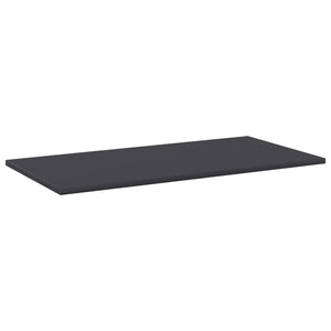 vidaXL Bookshelf Boards 8 pcs Grey 80x40x1.5 cm Engineered Wood