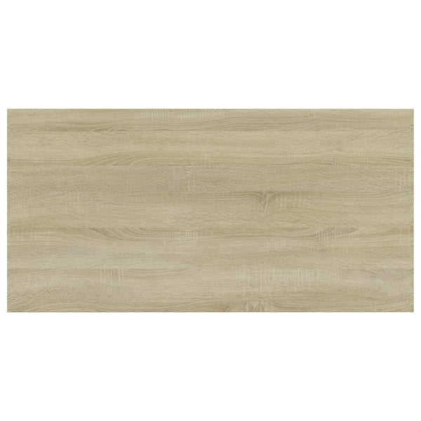 vidaXL Bookshelf Boards 4 pcs Sonoma Oak 80x40x1.5 cm