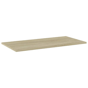 vidaXL Bookshelf Boards 8 pcs Sonoma Oak 80x40x1.5 cm