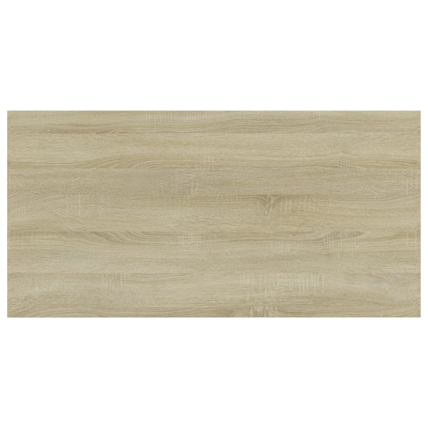 vidaXL Bookshelf Boards 8 pcs Sonoma Oak 80x40x1.5 cm