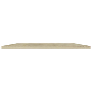 vidaXL Bookshelf Boards 4 pcs Sonoma Oak 80x50x1.5 cm