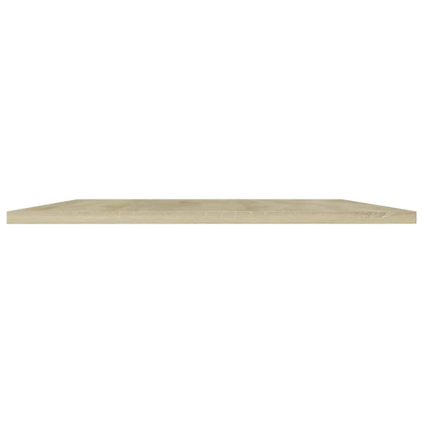 vidaXL Bookshelf Boards 4 pcs Sonoma Oak 80x50x1.5 cm