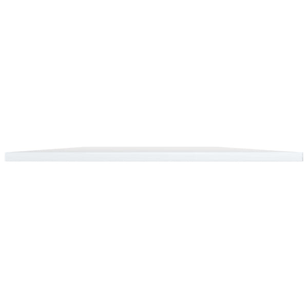 vidaXL Bookshelf Boards 4 pcs High Gloss White 80x50x1.5 cm