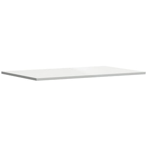 vidaXL Bookshelf Boards 8 pcs. High Gloss White 80x50x1.5 cm
