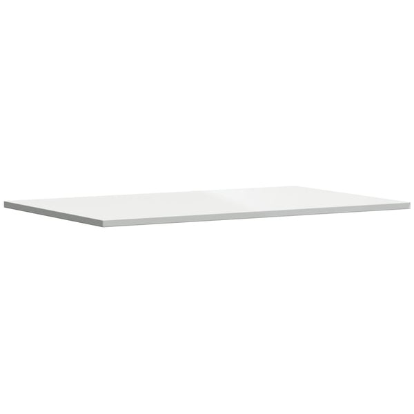 vidaXL Bookshelf Boards 8 pcs. High Gloss White 80x50x1.5 cm