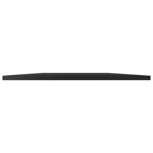vidaXL Bookshelf Boards 8 pcs High Gloss Black 80x50x1.5 cm