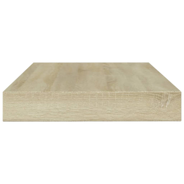 vidaXL Bookshelf Boards 4 pcs Sonoma Oak 100x10x1.5 cm
