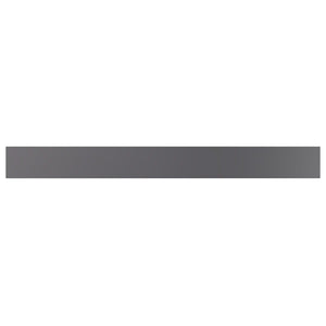 vidaXL Bookshelf Boards 4 pcs High Gloss Grey 100x10x1.5 cm