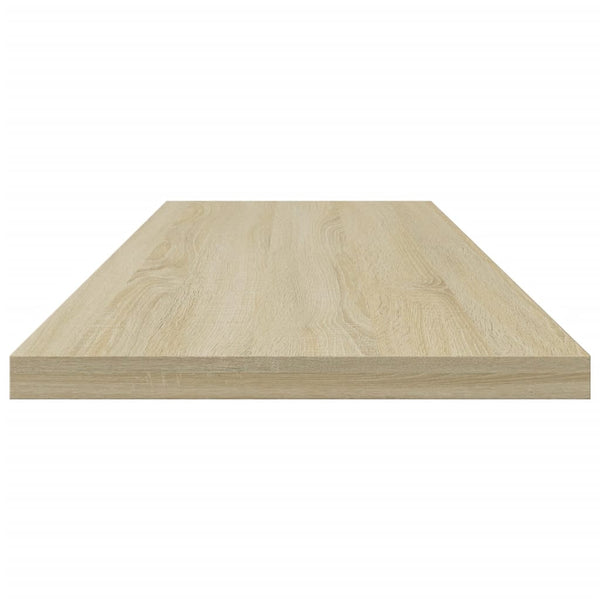 vidaXL Bookshelf Boards 8 pcs Sonoma Oak 100x20x1.5 cm